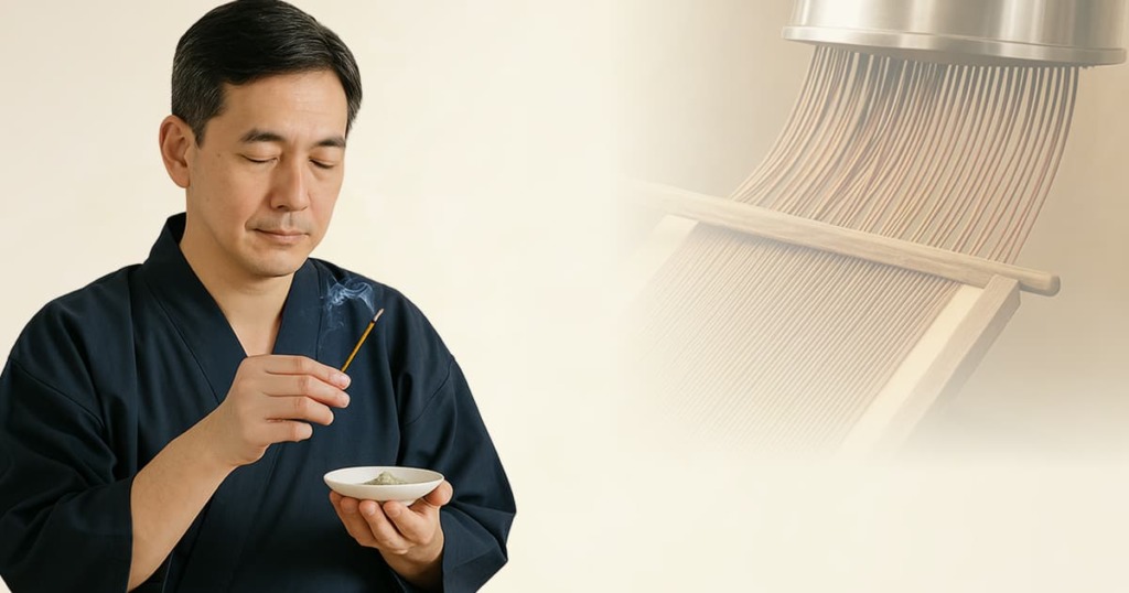 Incense crafted on Awaji Island